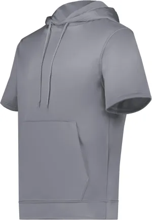 Augusta Sportswear Men's Wicking Fleece Short Sleeve Hoodie