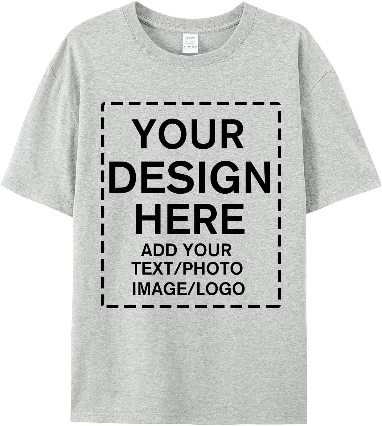 Custom Your Own Shirts with Photo Text & Logo - Personalized Tee Shirt for Men Women & Kids - Custom Personalized T Shirt