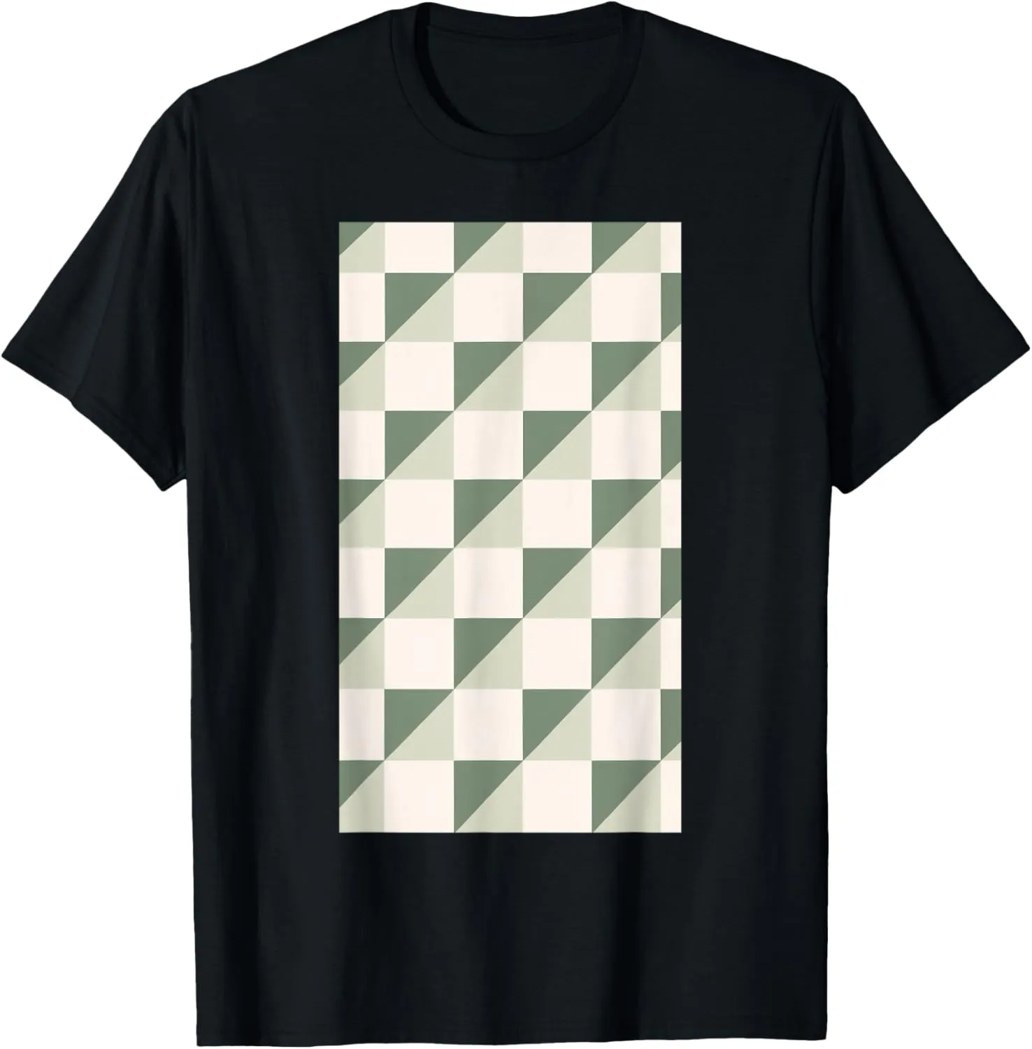 Geometric Pattern Minimal Aesthetic Chic Art T-Shirt