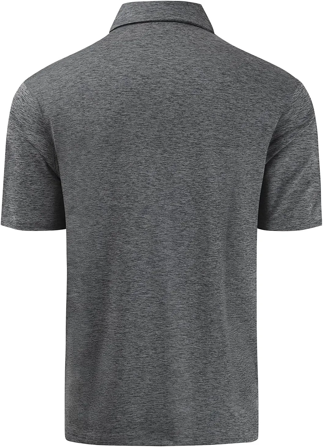 Men's Quick Dry Golf Polo Shirt Moisture Wicking Performance Short Sleeve Athletic Golf Shirts for Men
