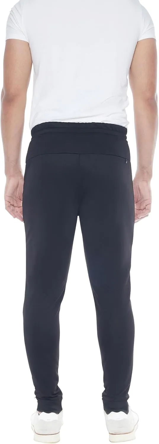 Mens Sweatpants 3- Pack Active Athletic Joggers with Zipper Pocket and Drawstring
