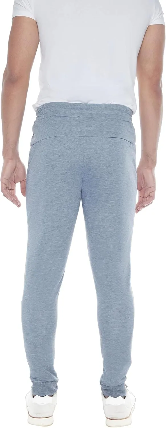 Mens Sweatpants 3- Pack Active Athletic Joggers with Zipper Pocket and Drawstring