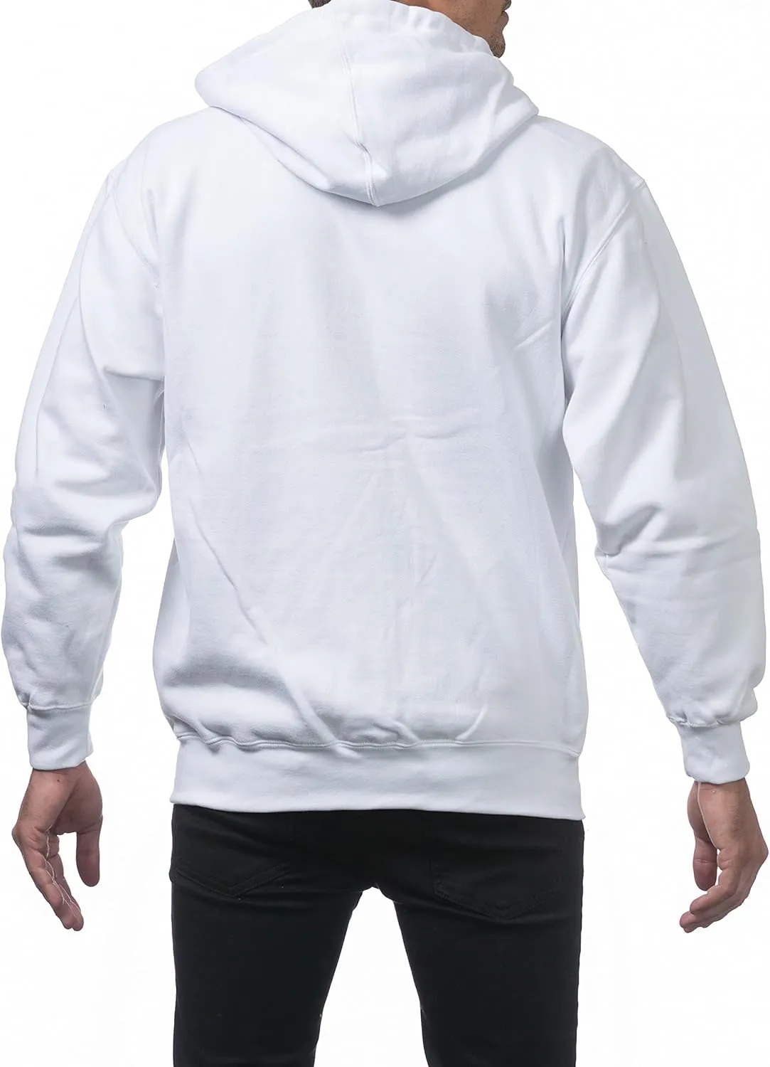 Pro Club Men's Heavyweight Full Zip Fleece Hoodie