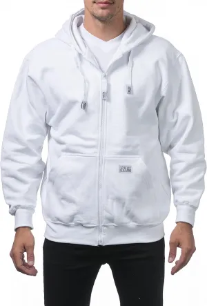 Pro Club Men's Heavyweight Full Zip Fleece Hoodie