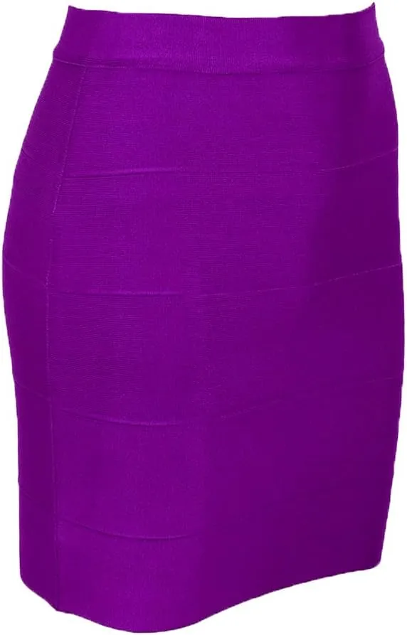 Women's Sexy High Waist Pencil Mini Bandage Skirt
